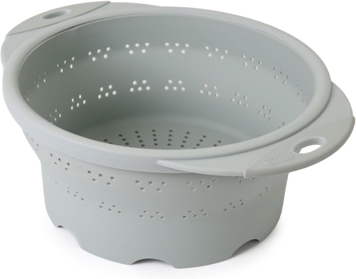 COLLAPSIBLE COLANDER 10", SAGE