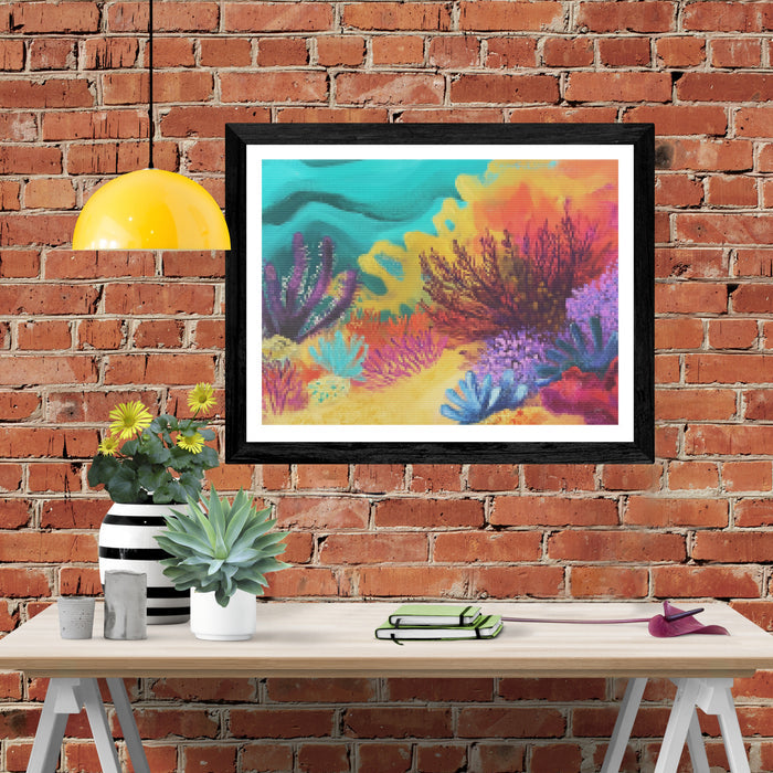 Colorful Desert Mirage