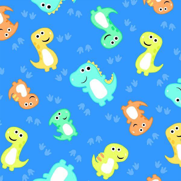 Curtain Valance - Dinosaurs Comfy Flannel