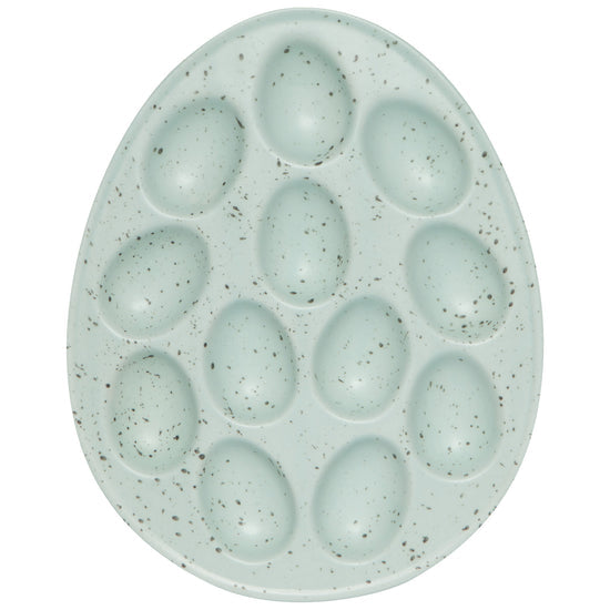 DEVILED EGG TRAY, ROBIN EGG BLUE
