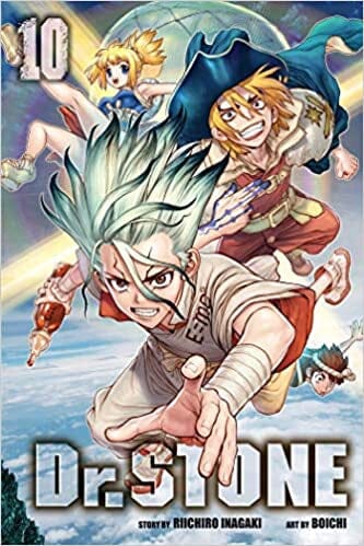 Dr. STONE, Vol. 10 (10) Paperback – Illustrated Comics NEW Diamond Comic Distributors, Inc.