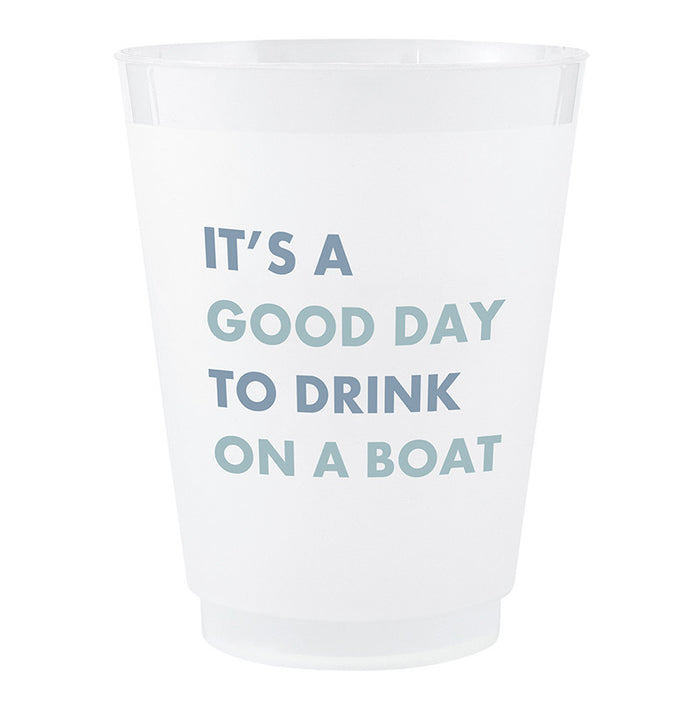DRINKS ON BOAT FROST FLEX CUPS