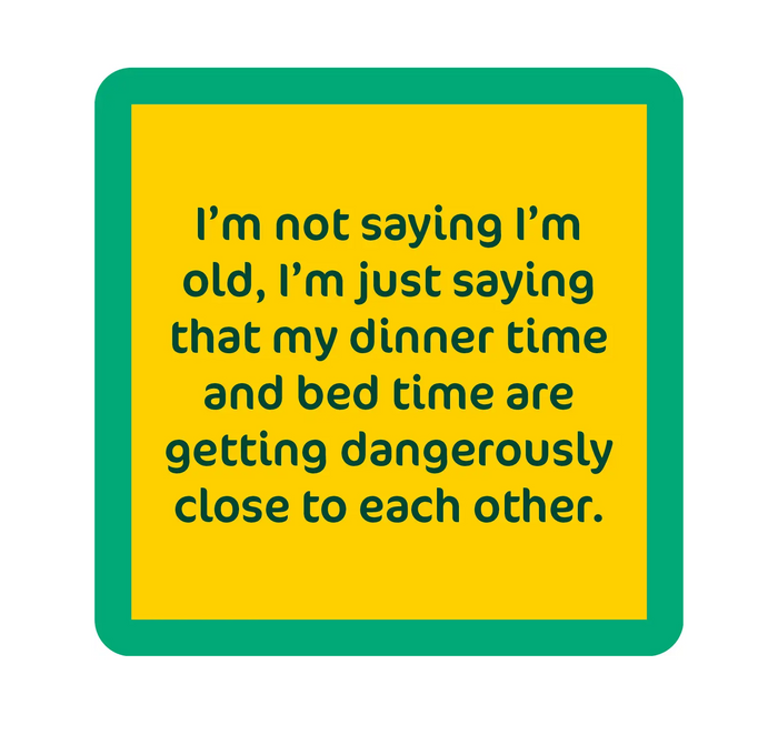 Drinks on Me Coaster - Dinner Time - Findlay Rowe Designs
