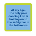 Drinks on Me Coaster - Pole Dancing - Findlay Rowe Designs
