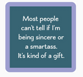 Drinks on Me Coaster - Smartass - Findlay Rowe Designs