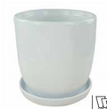 Eastham Egg Pot: Glossy White