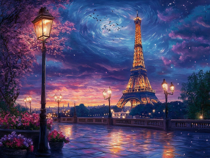 Eiffel Tower at Twilight