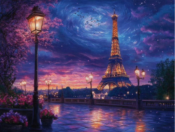 Eiffel Tower at Twilight