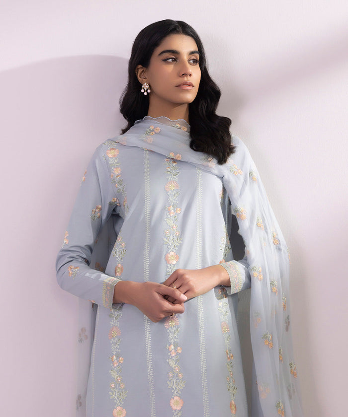 Embroidered Lawn Shirt