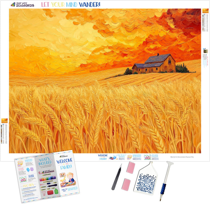 Endless Golden Wheat Fields