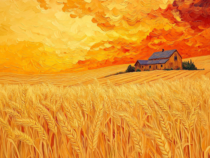Endless Golden Wheat Fields