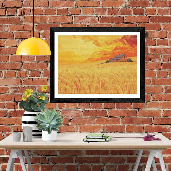 Endless Golden Wheat Fields
