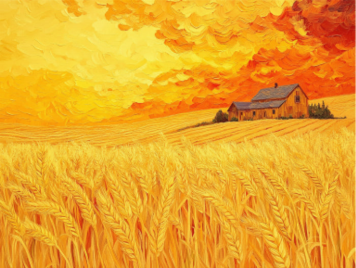 Endless Golden Wheat Fields