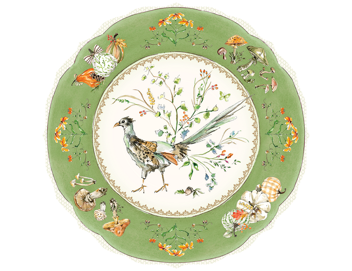 FALL PHEASANT PAPER PLACEMAT