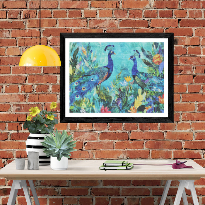 Fantastical Peacock Garden