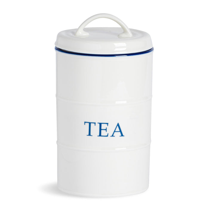 Farmhouse White Tea Canister