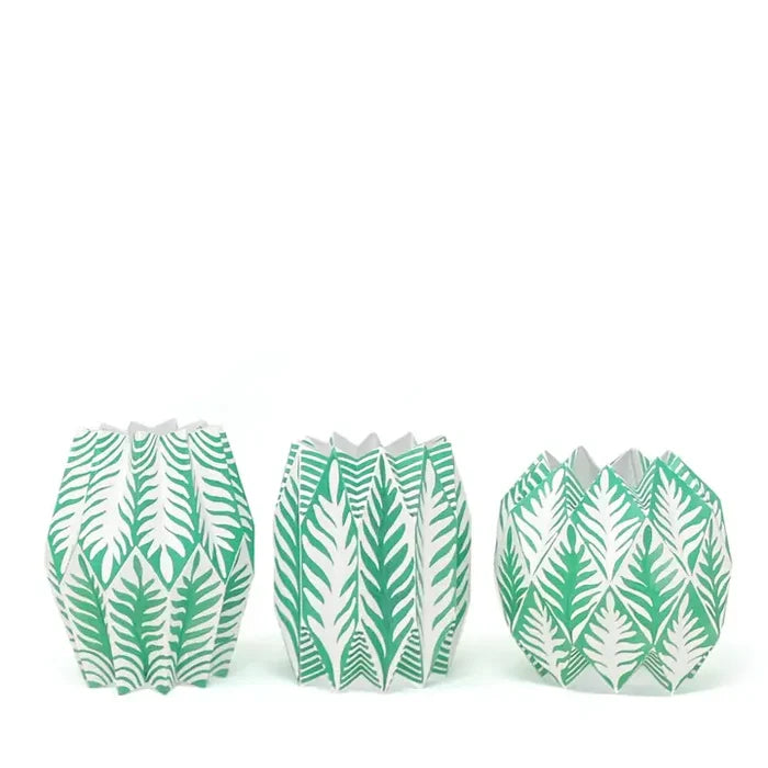 FERN PAPER VASE