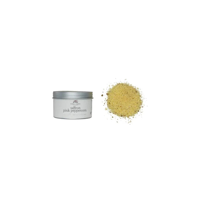 FINCH + FENNEL SAFFRON PINK PEPPERCORN SALT