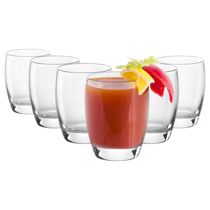 Bormioli Rocco 6 Piece Fiore Water Glasses Set - 300ml
