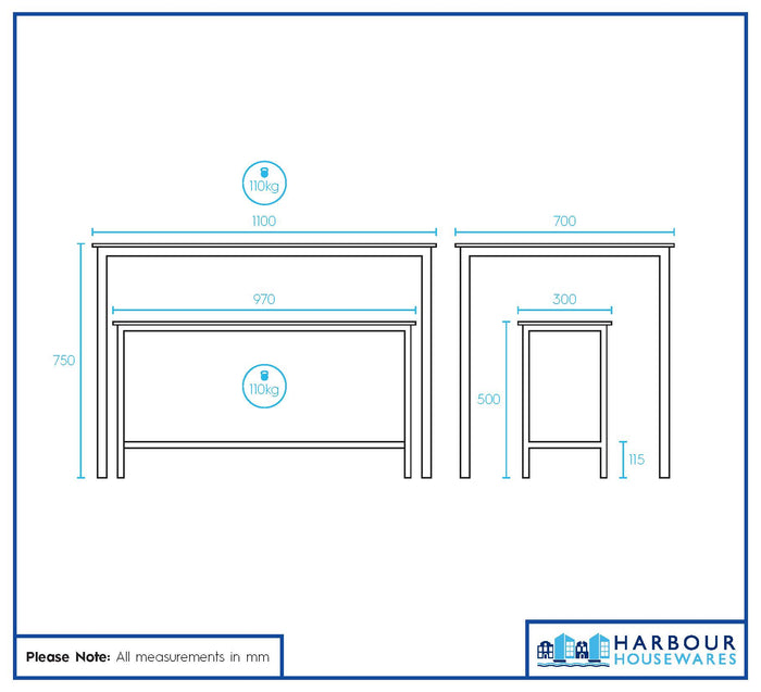 Four-Seater Compact Dining Set