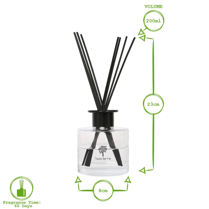 Glass Reed Diffuser - 200ml - Summer Berries