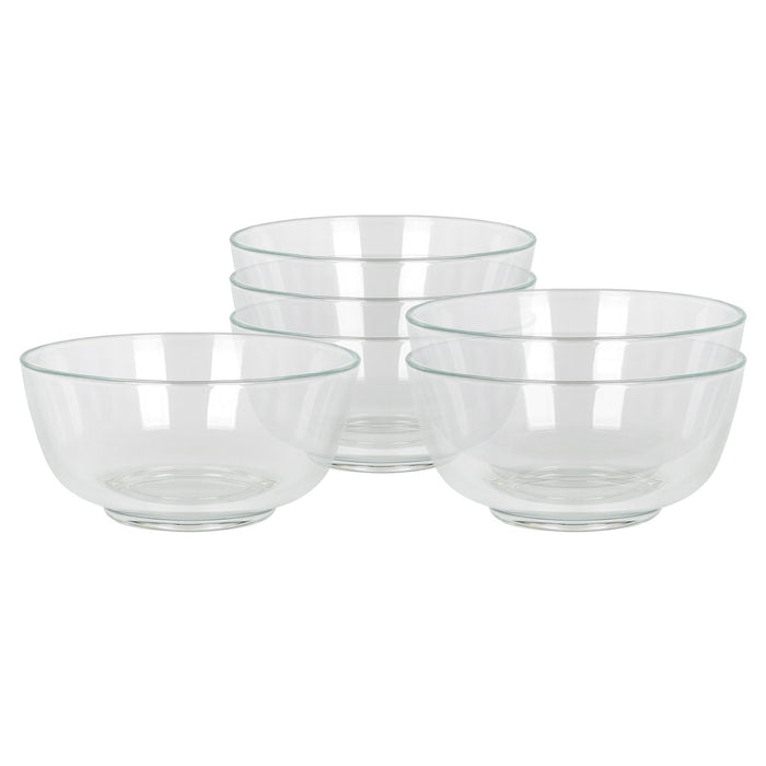 Glass Snack Bowls - 11cm - Pack of 6