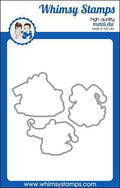 Gnome for Christmas Outlines Die Set - Whimsy Stamps