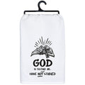 GOD IS TESTING ME TOWEL