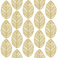 GOLD LEAVES LUNCH NAPKIN