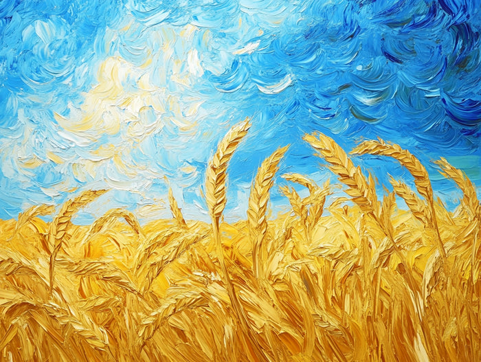 Golden Wheatfields in the Breeze