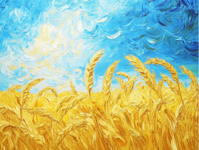 Golden Wheatfields in the Breeze