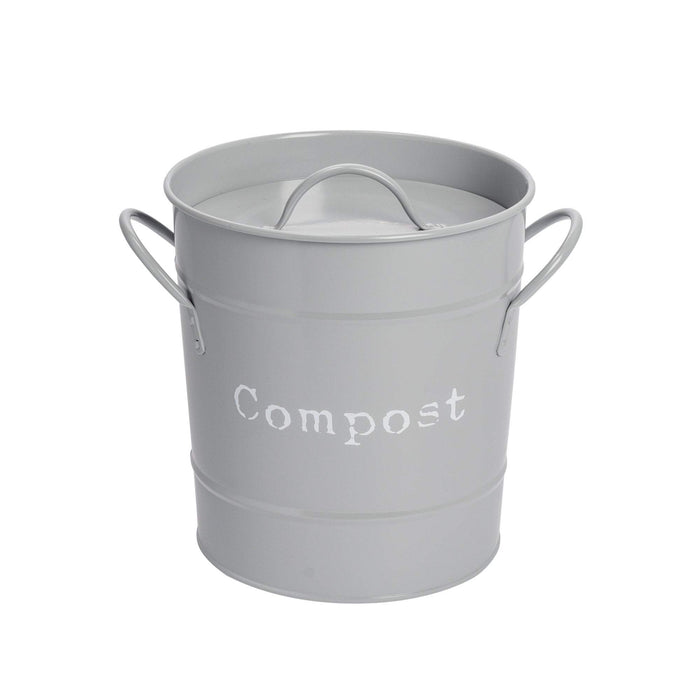 Grey Vintage Compost Bin