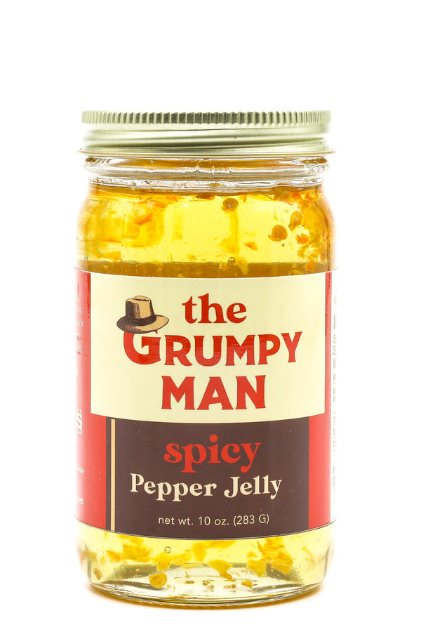 GRUMPY MAN SPICY PEPPER JELLY
