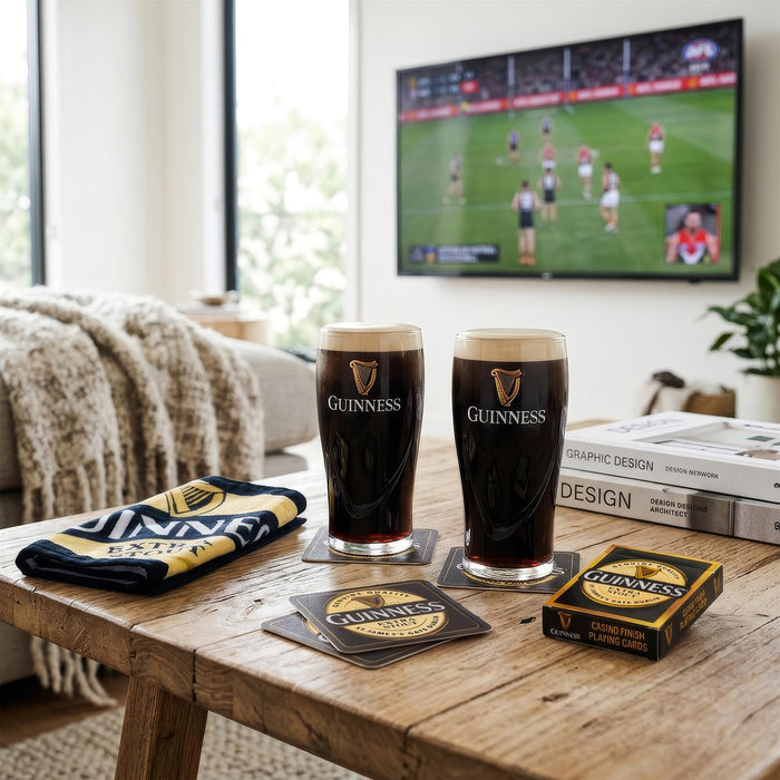 Guinness 8pc Home Bar Set
