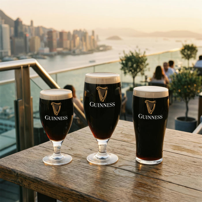 Guinness 8pc Home Bar Set