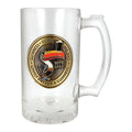 Guinness Toucan Glass Tankard with Badge