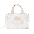 HANGING COSMETIC BAG, IVORY PEONY