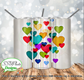 Hanging Hearts  Tumbler