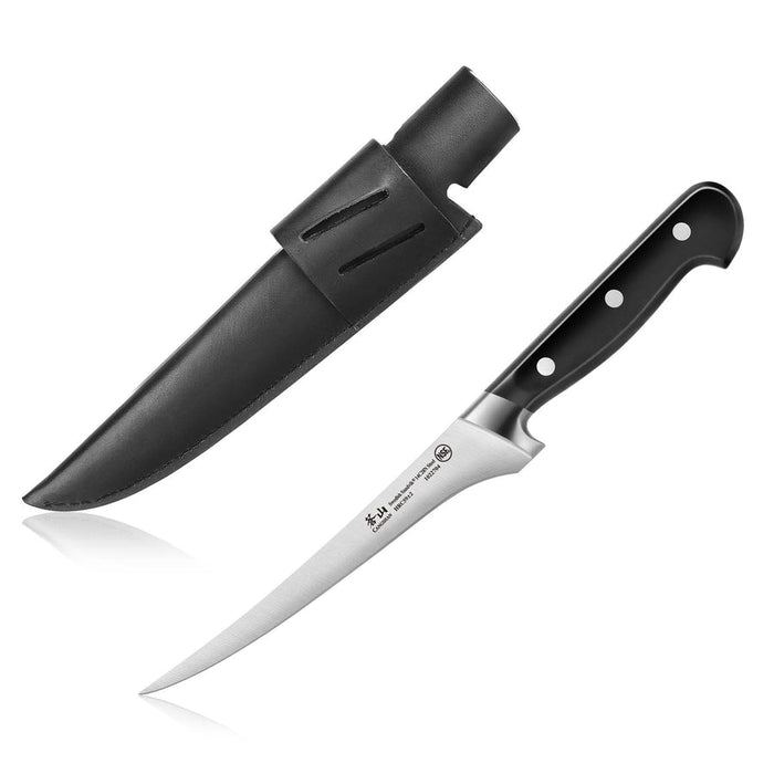 HELENA BLACK FILLET KNIFE, 7"