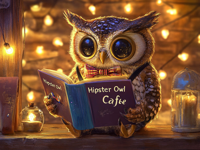 Hipster Owl Café