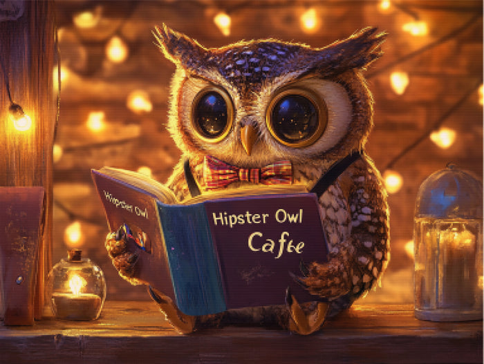 Hipster Owl Café