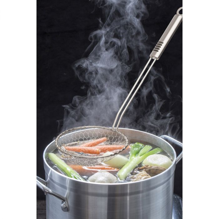 HK 7" STAINLESS SPIDER WIRE STRAINER