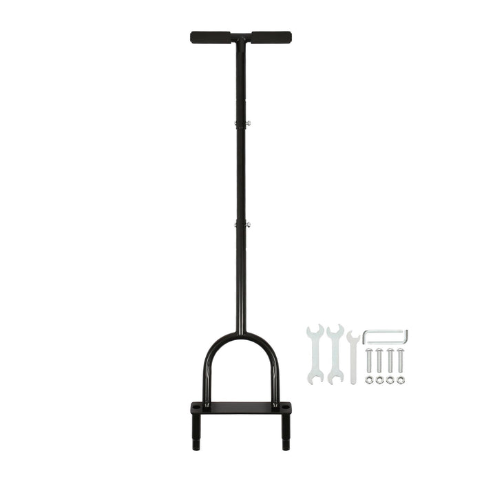 Hollow Tine Lawn Corer - 24.5cm x 1M - Black