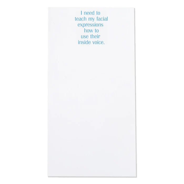 INSIDE VOICES MAGNETIC NOTEPAD