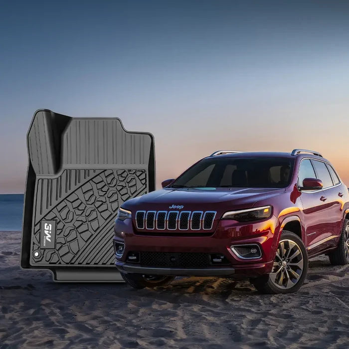 Jeep Cherokee 2015-2023 Custom Floor Mats / Trunk Mat Thorex™ All-Weather Protection - 3Wliners