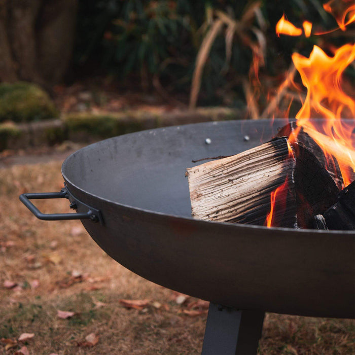 Large Cast Iron Fire Pit 75cm