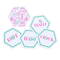 LET'S MAHJ SET OF 24 PAPER COASTERS
