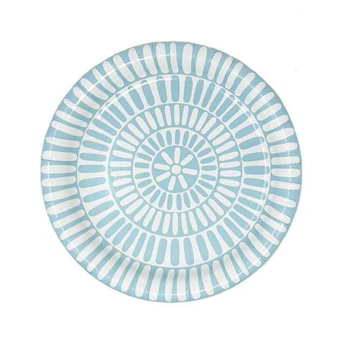 LIGHT BLUE 10" PAPER PLATES