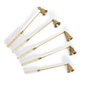 LIGHTS OUT ANTIQUE GOLD CANDLE SNUFFER