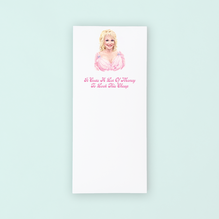 LIST PAD - DOLLY PARTON